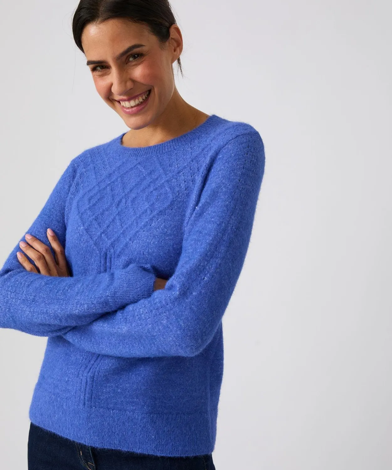 Pull jeu de maille fantaisie Thermolactyl