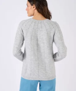 Pull maille ajourée et strass Thermolactyl
