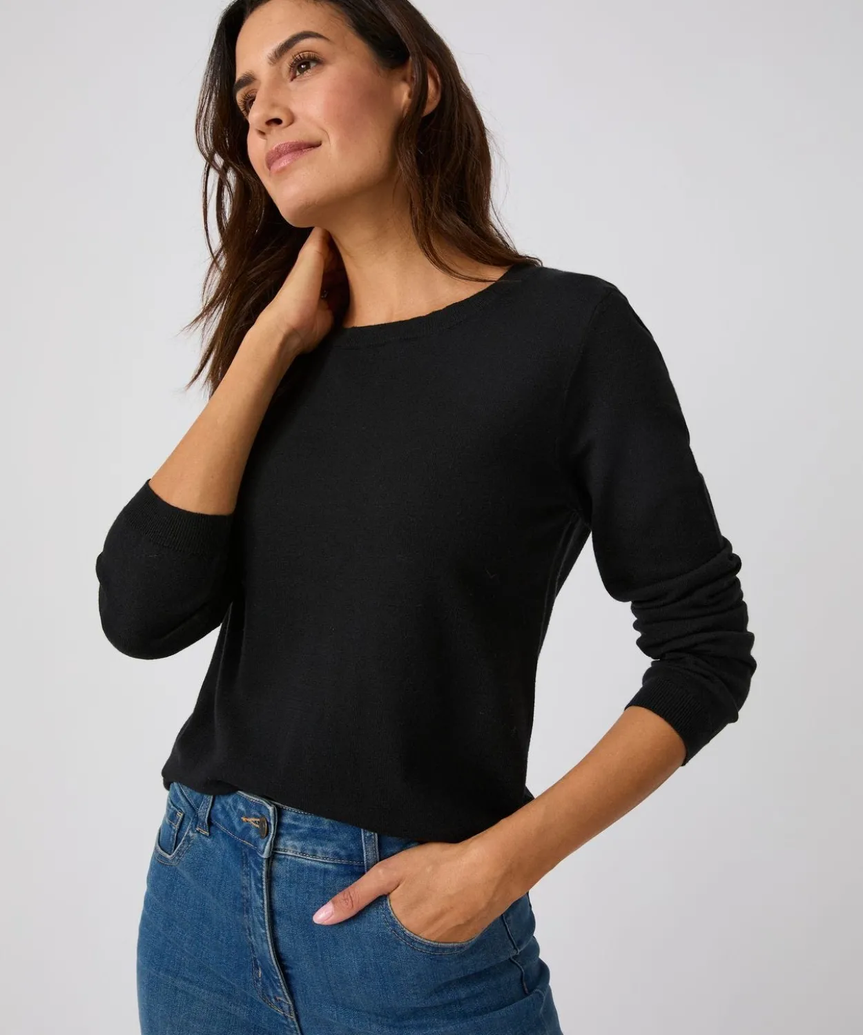Pull maille fine