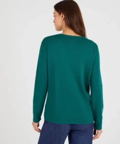 Pull maille fine à clous