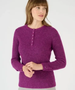 Pull maille perlée mélange alpaga