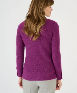 Pull maille perlée mélange alpaga