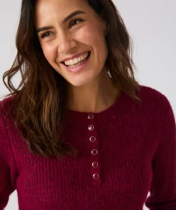 Pull maille perlée mélange alpaga