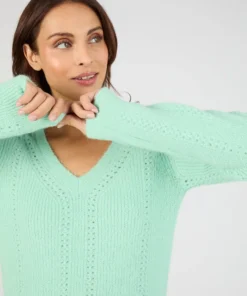 Pull maille perlée Thermolactyl