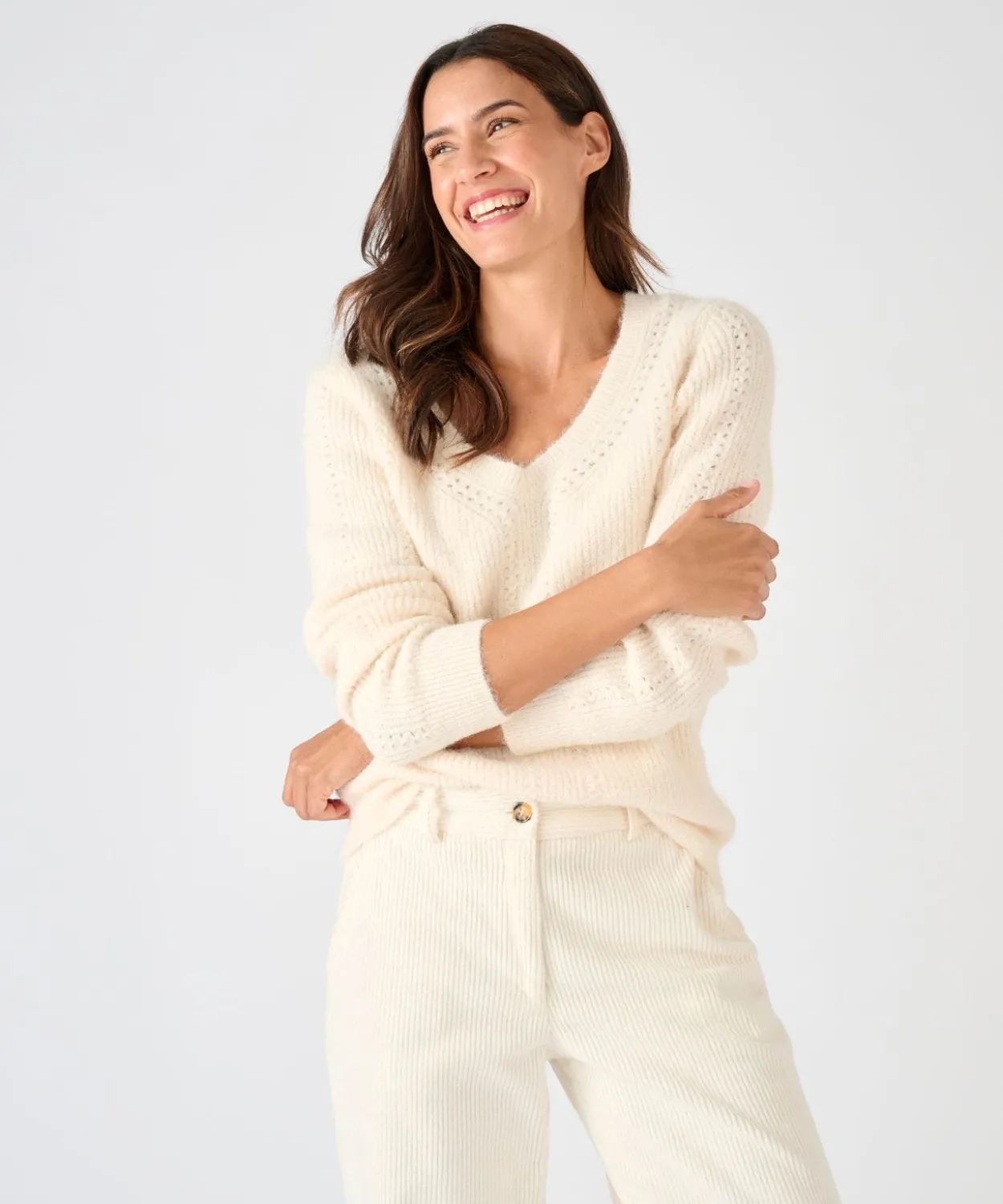 Pull maille perlée Thermolactyl