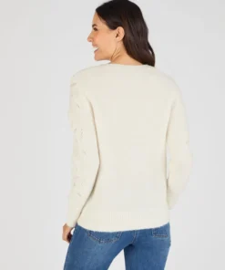 Pull mélange laine et alpaga