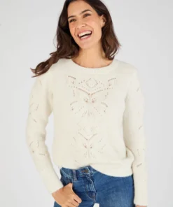 Pull mélange laine et alpaga