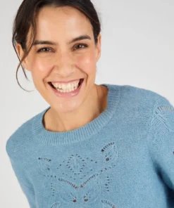 Pull mélange laine et alpaga