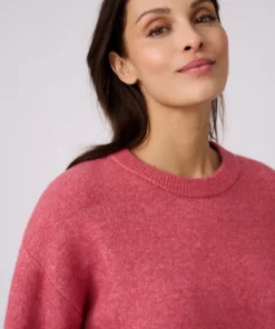 Pull mélange laine et alpaga manches larges