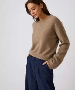 Pull pure laine brossée