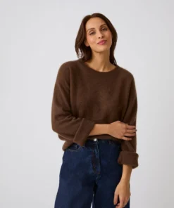Pull pure laine brossée