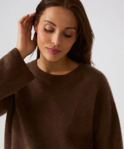 Pull pure laine brossée