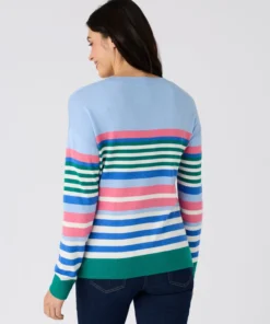 Pull rayé