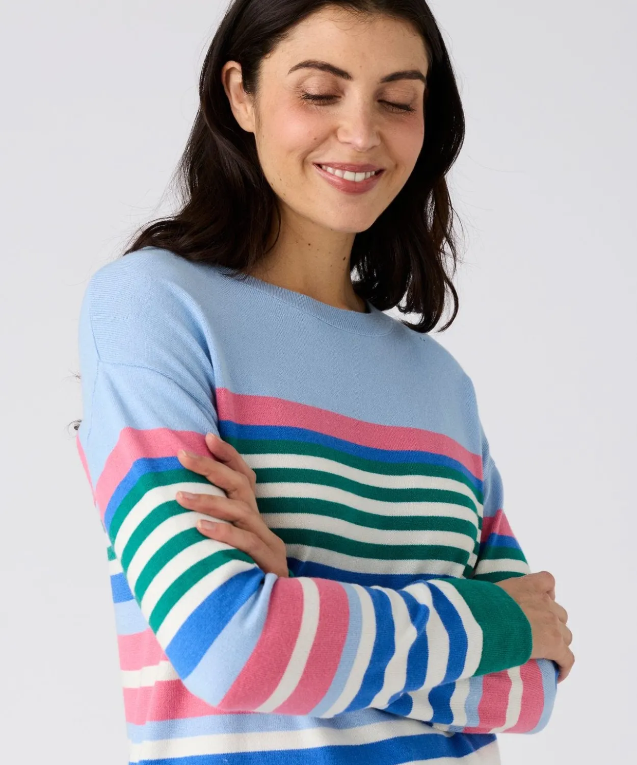 Pull rayé