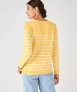 Pull rayures fantaisie