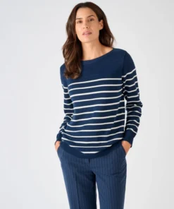 Pull rayures fantaisie