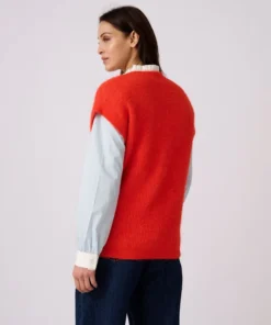 Pull sans manches maille perlée Thermolactyl