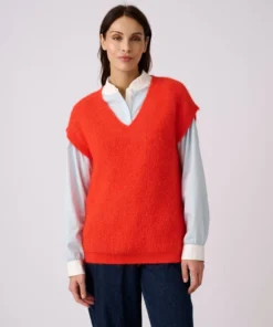 Pull sans manches maille perlée Thermolactyl