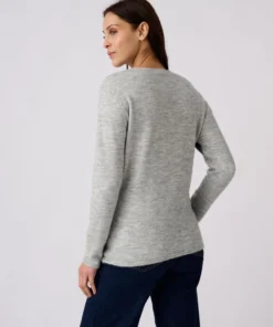 Pull toucher doux imprimé
