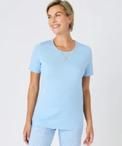 Pyjacourt fantaisie, maille jersey pur coton peigné