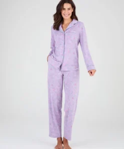 Pyjama boutonné maille jersey