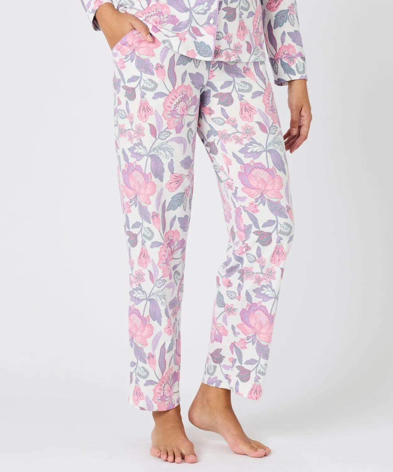 Pyjama boutonné maille jersey