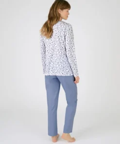 Pyjama en pur coton peigné