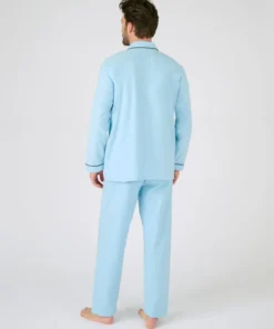 Pyjama flanelle grattée pur coton