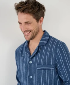 Pyjama flanelle grattée pur coton