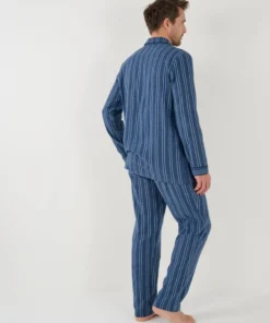 Pyjama flanelle grattée pur coton