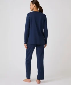 Pyjama maille côtelée