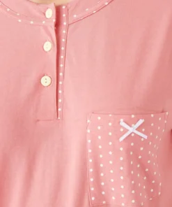 Pyjama maille jersey coton peigné