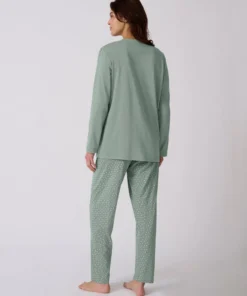 Pyjama maille jersey coton peigné