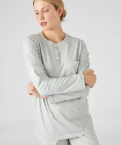 Pyjama maille jersey coton peigné