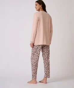 Pyjama maille jersey coton peigné