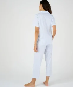 Pyjama 7/8ème boutonné