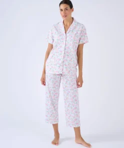 Pyjama 7/8ème boutonné