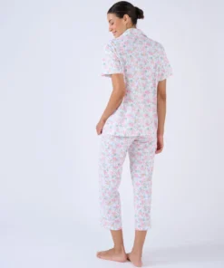 Pyjama 7/8ème boutonné