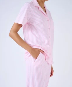 Pyjama 7/8ème boutonné