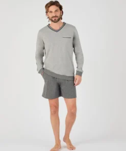 Pyjama 3 pièces short et pantalon