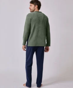 Pyjama Thermolactyl en maille bouclette