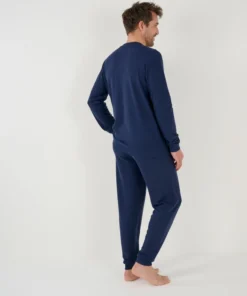 Pyjama Thermolactyl en maille gaufrée