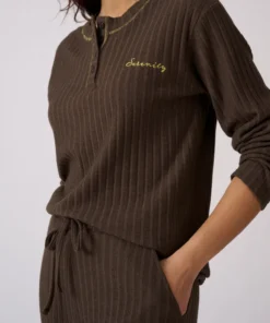 Pyjama Thermolactyl en maille côtelée