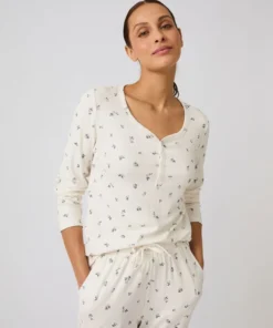 Pyjama Thermolactyl en maille pointelle