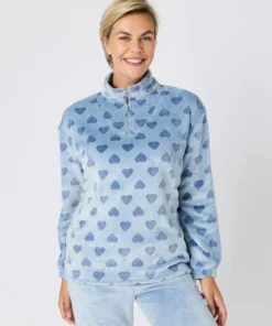 Pyjama Thermolactyl en maille polaire embossée