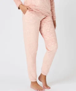 Pyjama Thermolactyl en velours embossé
