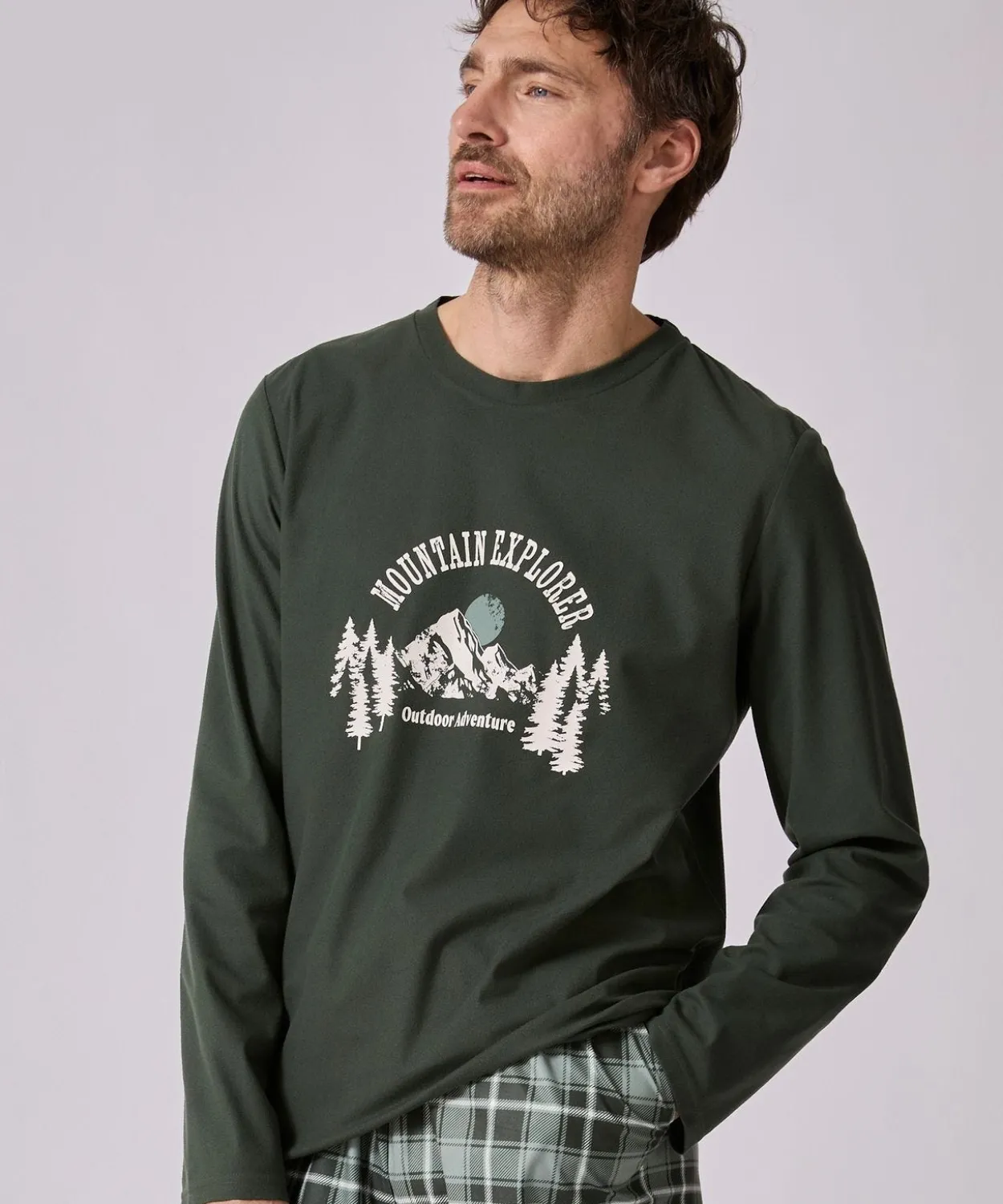 Pyjama Thermolactyl toucher peau de pêche