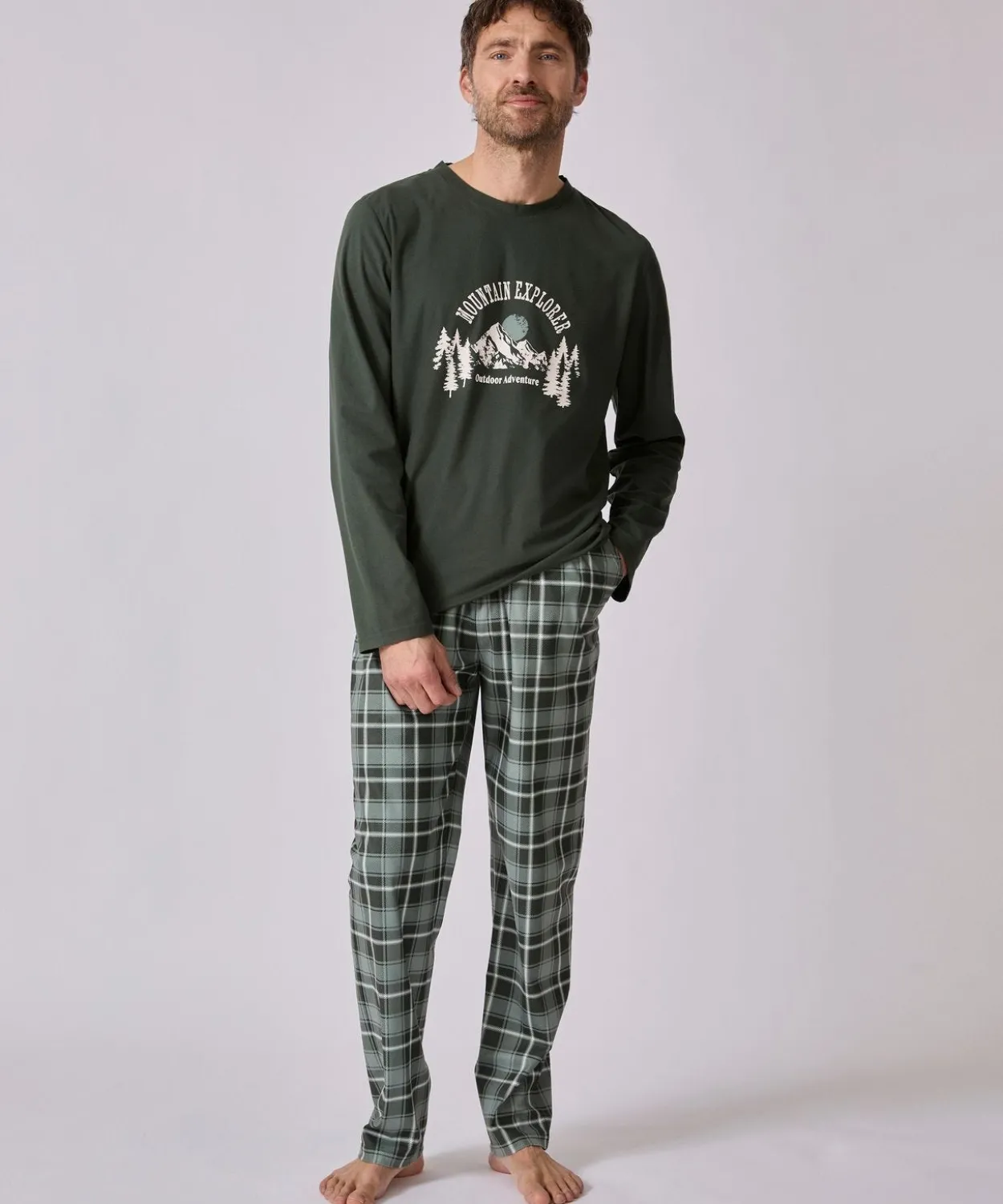 Pyjama Thermolactyl toucher peau de pêche