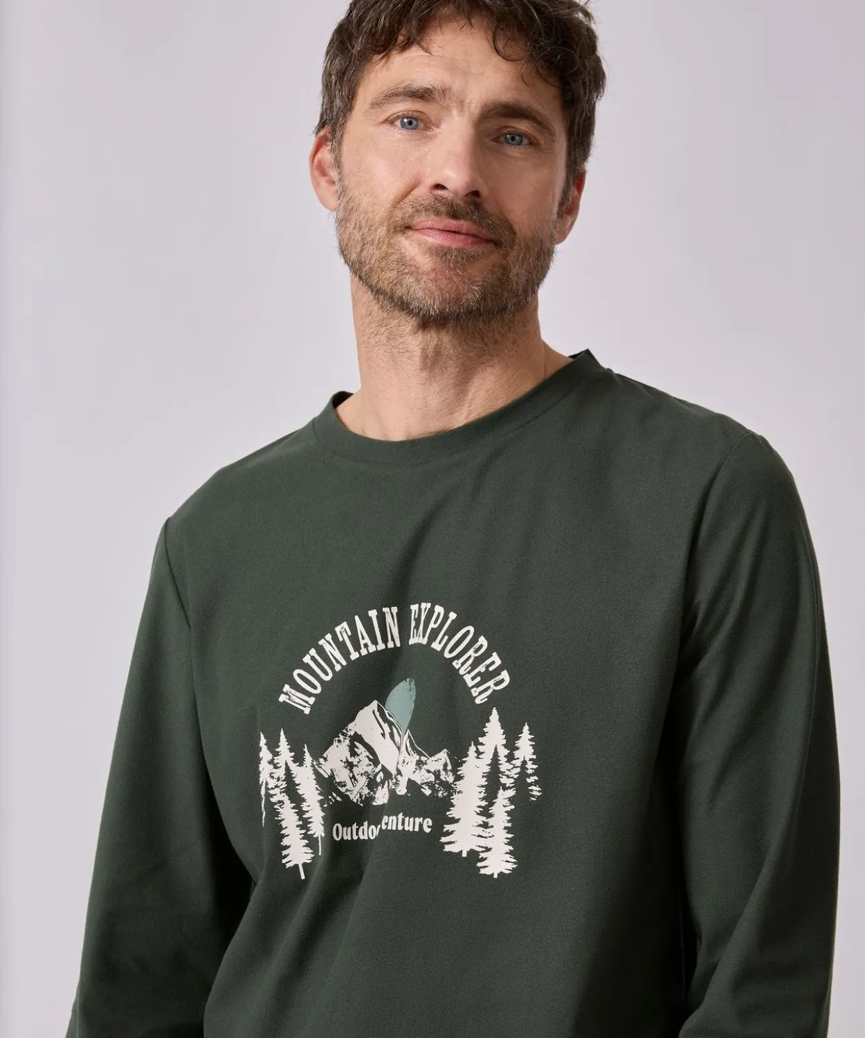Pyjama Thermolactyl toucher peau de pêche