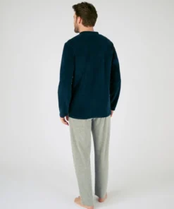 Pyjama velours coton mélangé